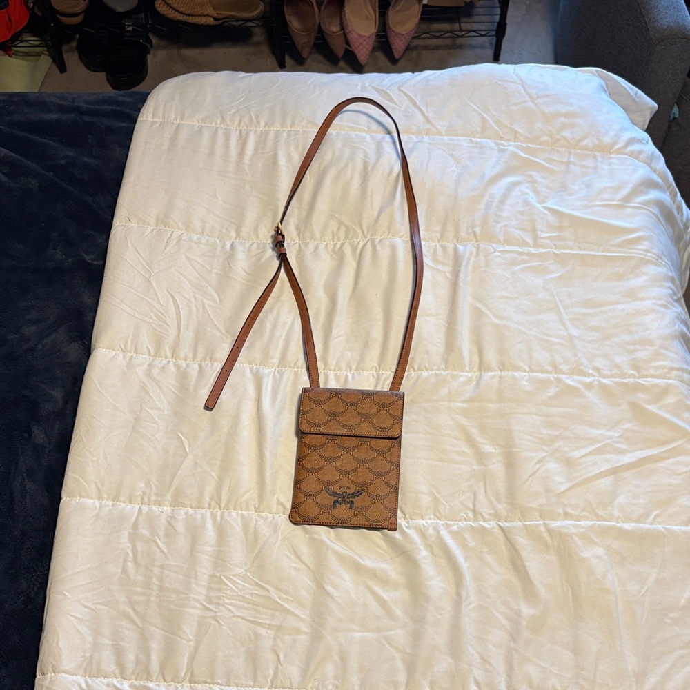 MCM Brown Crossbody Bag